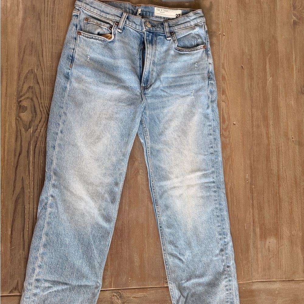 Women’s Light Blue Washed Jeans size 27 rag and bone